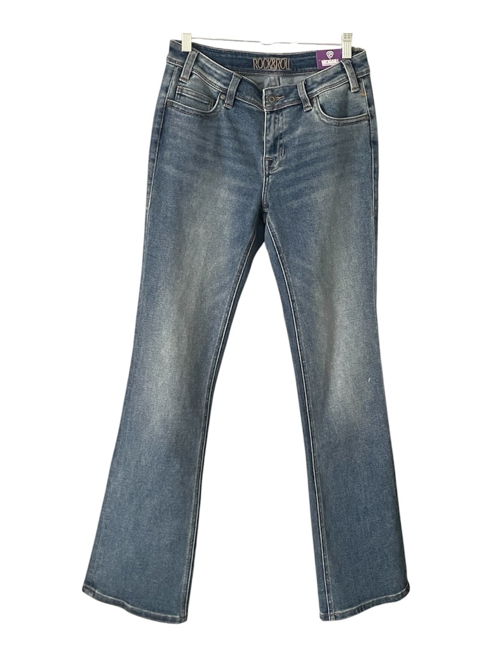 Rock&Roll denim Mid rise boot cut , women jeans